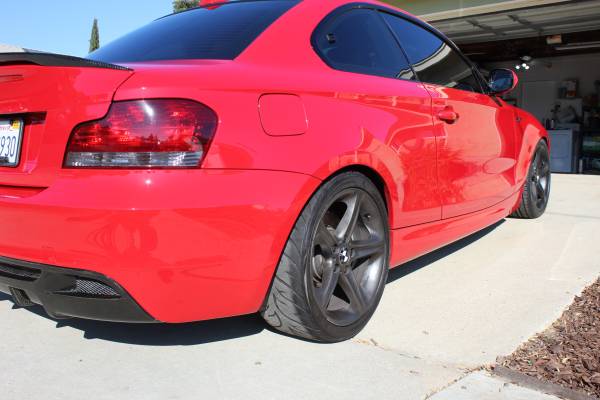 2011 BMW 135I Msport 6 MT Crimson Red canyon carver/DD, 62,214 Miles... for sale in Oceanside, CA – photo 12
