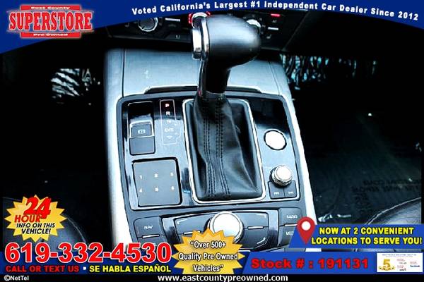 2012 AUDI A6 3.0 PREMIUM PLUS QUATTRO sedan -EZ FINANCING-LOW DOWN! for sale in El Cajon, CA – photo 11