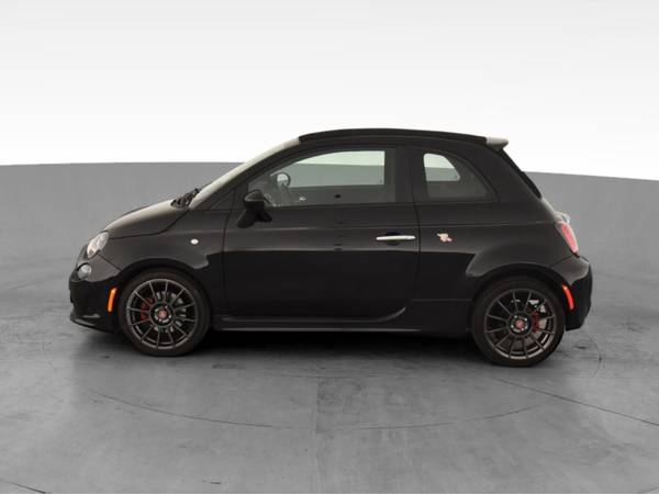2015 FIAT 500 Abarth Cabrio Cabriolet 2D Convertible Black - FINANCE... for sale in Arlington, District Of Columbia – photo 5