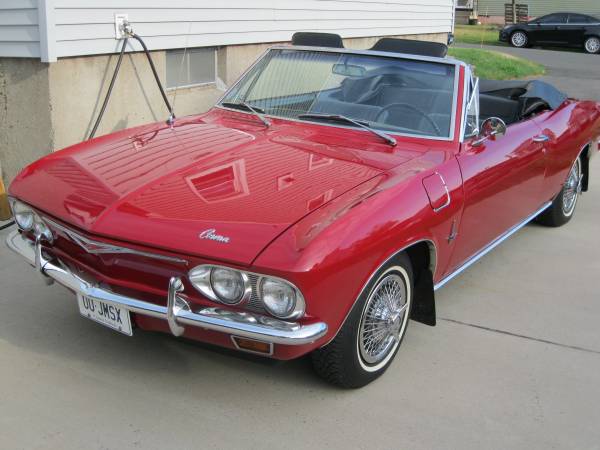 1965 Corvair Monza Conv. - cars & trucks - by owner - vehicle... for sale in Bristol, CT – photo 2