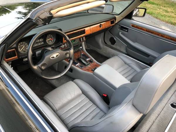 1989 Jaguar XJS Convertible - Black on Gray Leather - Only 58K - Nice! for sale in Westport , MA – photo 17
