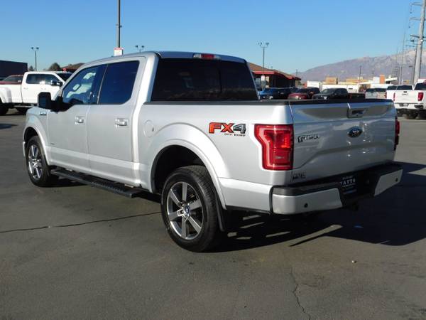 2017 *Ford* *F-150* *LARIAT FX4* Ingot Silver Metall - cars & trucks... for sale in American Fork, NV – photo 8