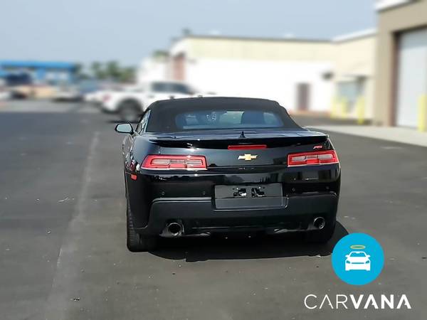 2014 Chevy Chevrolet Camaro LT Convertible 2D Convertible Black - -... for sale in Hobart, IL – photo 8