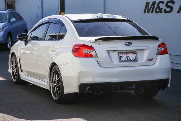 2015 Subaru WRX STI Limited sedan Crystal White Pearl - cars & for sale in Sacramento , CA – photo 4