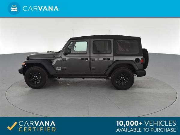 2019 Jeep Wrangler Unlimited Sport SUV 4D suv Gray - FINANCE ONLINE... for sale in Fresh Meadows, NY – photo 9
