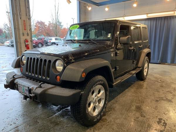 2010 Jeep Wrangler 4x4 4WD Unlimited Sport SUV - cars & trucks - by... for sale in Gresham, OR – photo 3