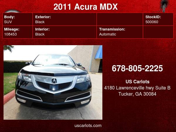 2011 Acura MDX AWD 4dr Advance/Entertainment Pkg - cars & trucks -... for sale in Tucker, GA – photo 24
