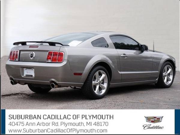 2008 Ford Mustang coupe GT Premium - Ford Vapor Silver Clearcoat... for sale in Plymouth, MI – photo 5