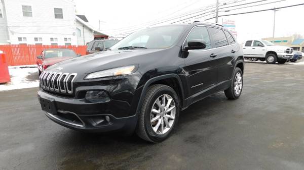 2014 Jeep Cherokee Limited 4x4 4dr SUV suv Black for sale in Hudson, NY – photo 2