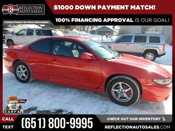2001 Pontiac Grand Prix GT FOR ONLY 109/mo! - - by for sale in Oakdale, MN – photo 9