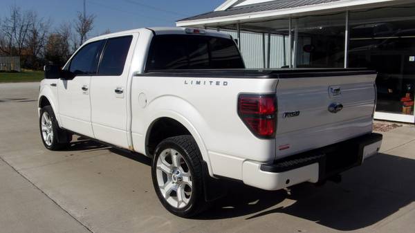 2011 Ford F150 Super Crew 4x4 Limited 0 Down $319 Month - cars &... for sale in Mount Pleasant, IA – photo 2