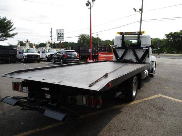 2012 Hino 258 ** SIDE PULLER OPTION ** ROLL BACK TOW TRUCK **LOW -... for sale in south amboy, NJ – photo 5