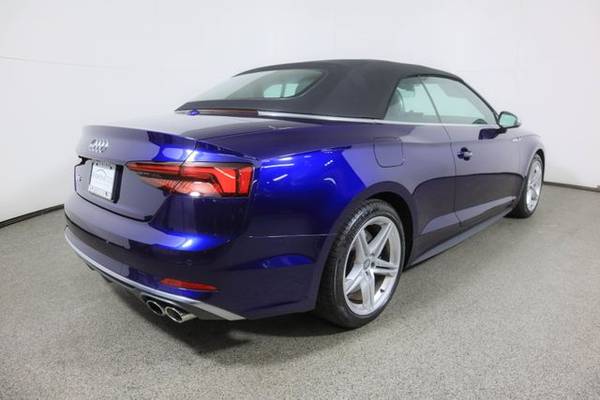 2018 Audi S5 Cabriolet, Navarra Blue Metallic/Black Roof - cars &... for sale in Wall, NJ – photo 13
