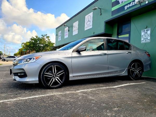 2017 Honda Accord Sedan Sport CVT w/Honda Sensing for sale in Fort Lauderdale, FL – photo 4