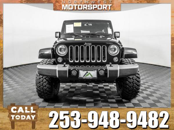 *750+ PICKUP TRUCKS* Lifted 2018 *Jeep Wrangler* Unlimited Sahara 4x4 for sale in PUYALLUP, WA – photo 8