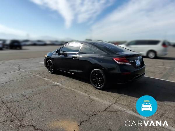 2014 Honda Civic LX Coupe 2D coupe Black - FINANCE ONLINE - cars &... for sale in Long Beach, CA – photo 7