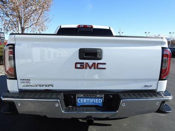 2017 GMC Sierra 1500 SLT pickup Summit White - cars & trucks - by... for sale in Pocatello, ID – photo 24