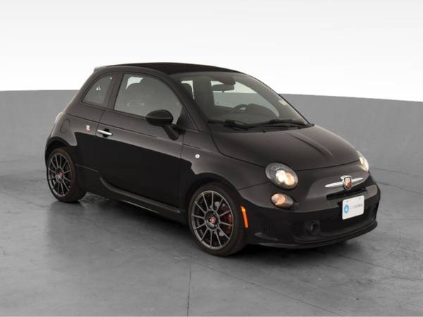 2015 FIAT 500 Abarth Cabrio Cabriolet 2D Convertible Black - FINANCE... for sale in Arlington, District Of Columbia – photo 15