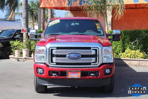 2015 Ford F-350 Diesel Super Duty Platinum 4D 4X4 Long Bed (27162) for sale in Fontana, CA – photo 2