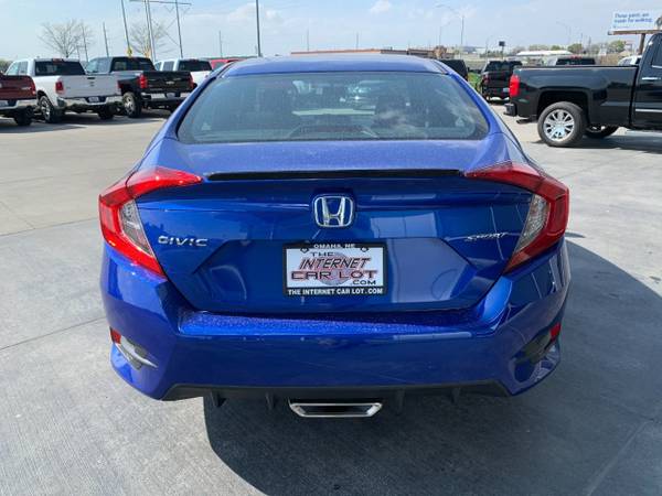 2019 Honda Civic Sedan Sport CVT Aegean Blue M for sale in Omaha, NE – photo 6