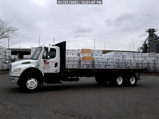 2007 FREIGHTLINER M2-106 FLATBED HUB TRUCK RENTAL CORP - cars for sale in Farmingdale, NY – photo 4