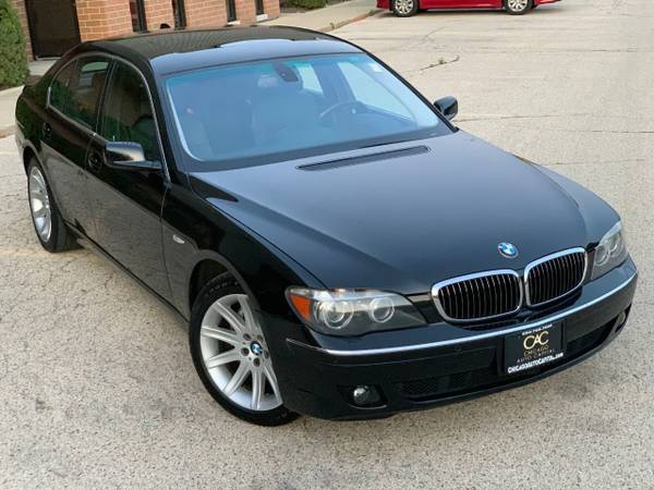 2006 BMW 750i ONLY 77k-MILES BLK/BLK NAV HTD/AC-SEATS LOADED - cars... for sale in Elgin, IL – photo 5