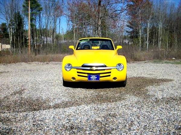 2004 Chevy Chevrolet SSR LS pickup Yellow - cars & trucks - by... for sale in Rochester, NH – photo 3