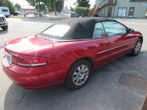 2004 Chrysler Sebring Limited 2dr Convertible - Down Pymts Starting... for sale in Marysville, WA – photo 4