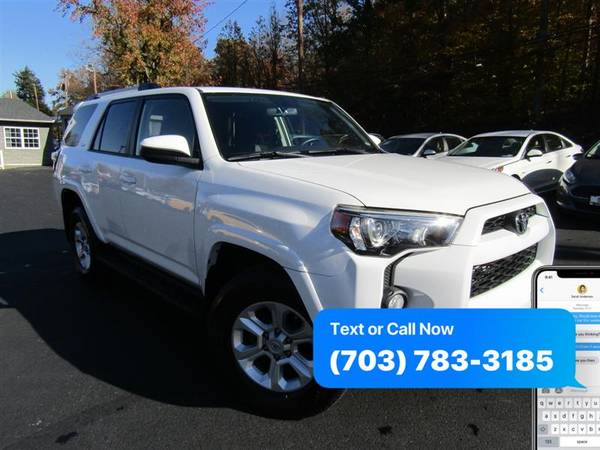 2019 TOYOTA 4RUNNER SR5 4WD ~ WE FINANCE BAD CREDIT - cars & trucks... for sale in Stafford, District Of Columbia – photo 3