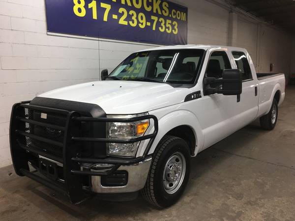 2013 Ford F-350 XL Crew Cab 6 8L V8 Service Contractor Pickup Truck for sale in Arlington, IA – photo 4