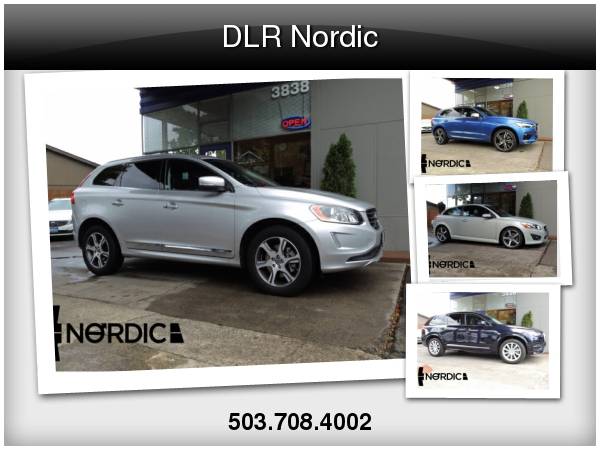 2014 Volvo XC60 T6 AWD Premier Plus Bright Silver, Charcoal Leather,... for sale in Portland, OR