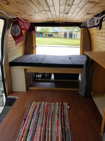 Camping van for sale- cash only - cars & trucks - by owner - vehicle... for sale in Cary, NC – photo 5