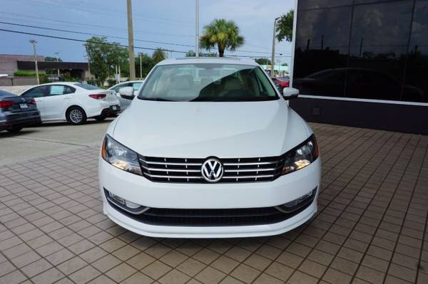 2015 VW Volkswagen Passat 3.6L V6 SEL Premium sedan Candy White for sale in New Smyrna Beach, FL – photo 16