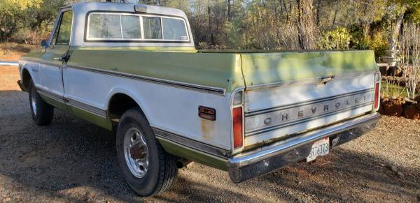 1971 CHEVY C20 CUSTOM CAMPER - cars & trucks - by owner - vehicle... for sale in Shingletown, CA – photo 3