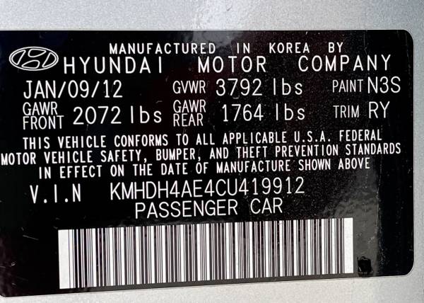 2012 Hyundai Elantra Excellent Low Miles for sale in Camarillo, CA – photo 18