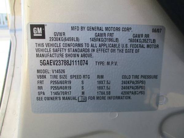 2008 BUICK ENCLAVE CXL - SUV - cars & trucks - by dealer - vehicle... for sale in Casper, WY – photo 22
