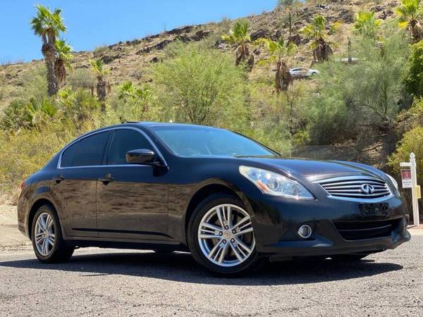2012 INFINITI G37X AWD CLEAN CARFAX 2 PREVIOUS OWNERS - cars &... for sale in Phoenix, AZ – photo 2