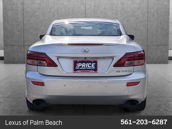 2013 Lexus IS 250C SKU: D2527161 Convertible - - by for sale in West Palm Beach, FL – photo 7