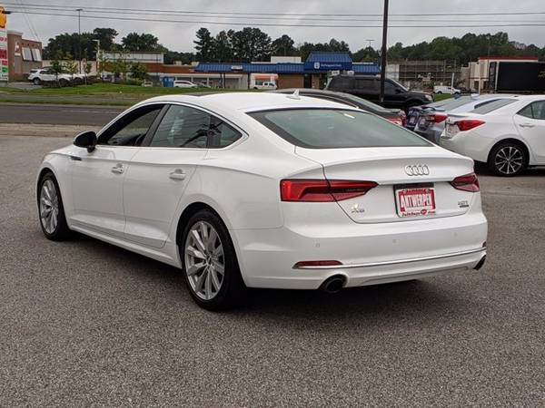 2018 Audi A5 Sportback Premium Plus hatchback Ibis White - cars &... for sale in Pasadena, District Of Columbia – photo 5