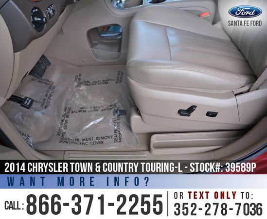 *** 2014 Chrysler Town & Country Touring-L *** Leather Seats - Camera for sale in Alachua, FL – photo 13