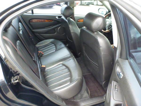 2003 JAGUAR X-TYPE ALL WHEEL DRIVE BLACK ON BLACK LOADED VERY... for sale in Milford, ME – photo 12