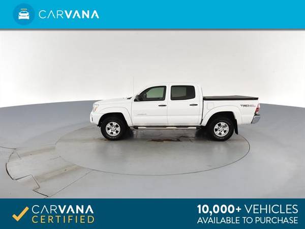 2013 Toyota Tacoma Double Cab PreRunner Pickup 4D 5 ft pickup WHITE - for sale in Chicago, IL – photo 7