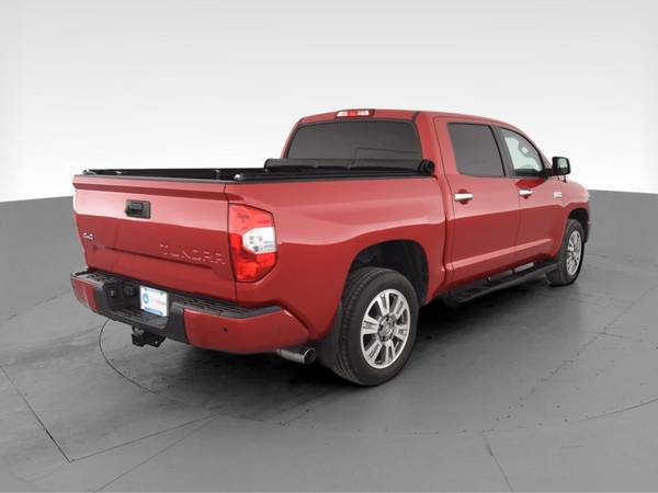 2014 Toyota Tundra CrewMax Platinum Pickup 4D 5 1/2 ft pickup Red for sale in Fort Myers, FL – photo 10