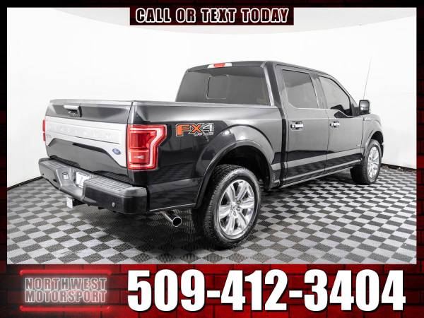 *SALE* 2015 *Ford F-150* Platinum FX4 4x4 - cars & trucks - by... for sale in Pasco, WA – photo 5