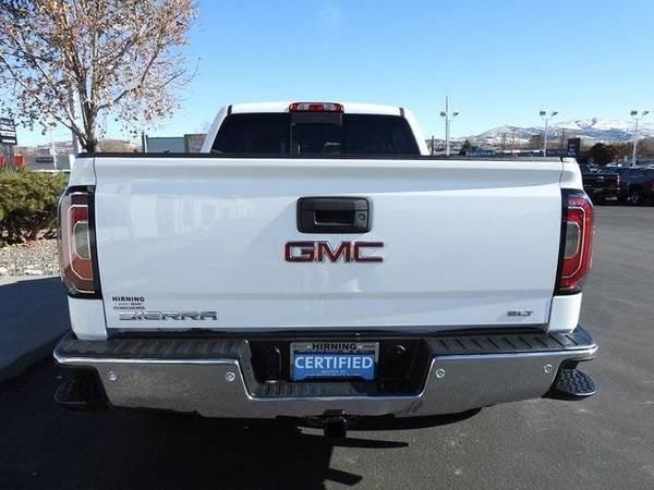 2017 GMC Sierra 1500 SLT pickup Summit White - cars & trucks - by... for sale in Pocatello, ID – photo 4