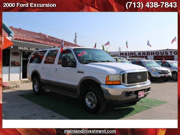 2000 Ford Excursion 137" WB Limited 4WD with Tri-panel rear door-inc: for sale in Houston, TX – photo 2