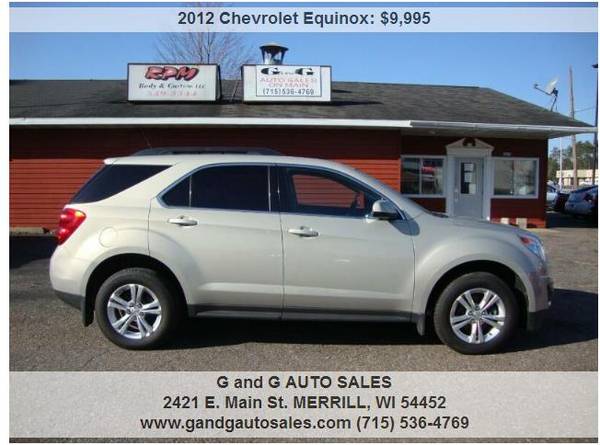 2012 Chevrolet Equinox LT AWD 4dr SUV w/ 1LT 88183 Miles - cars &... for sale in Merrill, WI