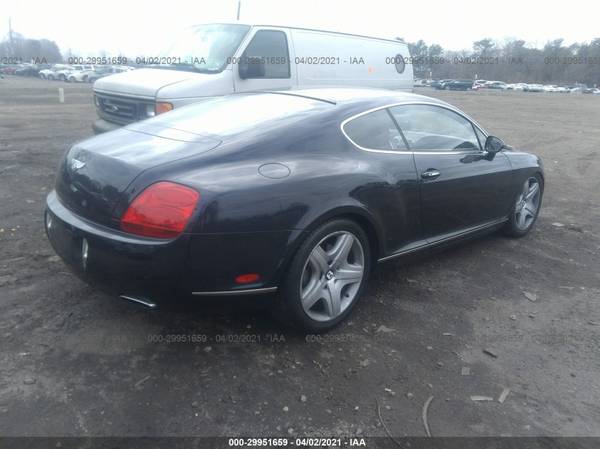 2005 Bentley Continental GT AWD Repairable/Salvage Title/Easy Fix for sale in MIDDLEBORO, MA – photo 3