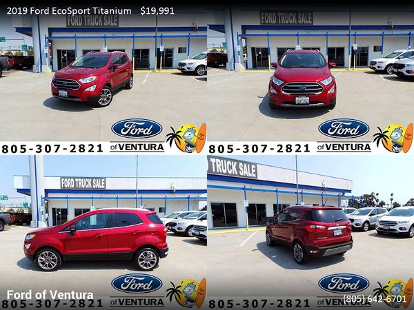 301/mo - 2019 Ford EcoSport SE - - by dealer for sale in Ventura, CA – photo 18