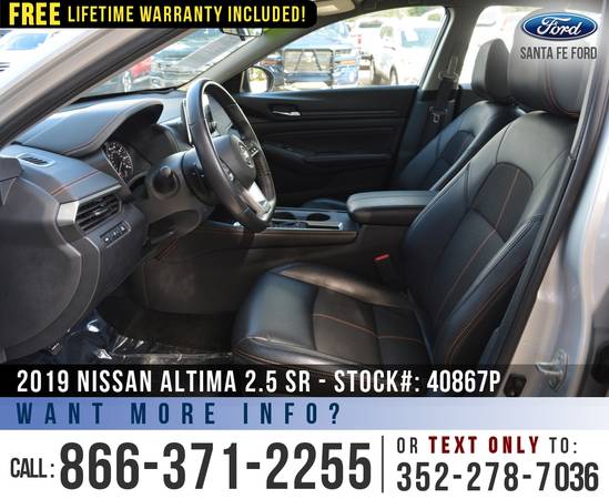 2019 Nissan Altima 2 5 SR SIRIUS, Cruise, Touchscreen - cars for sale in Alachua, AL – photo 13